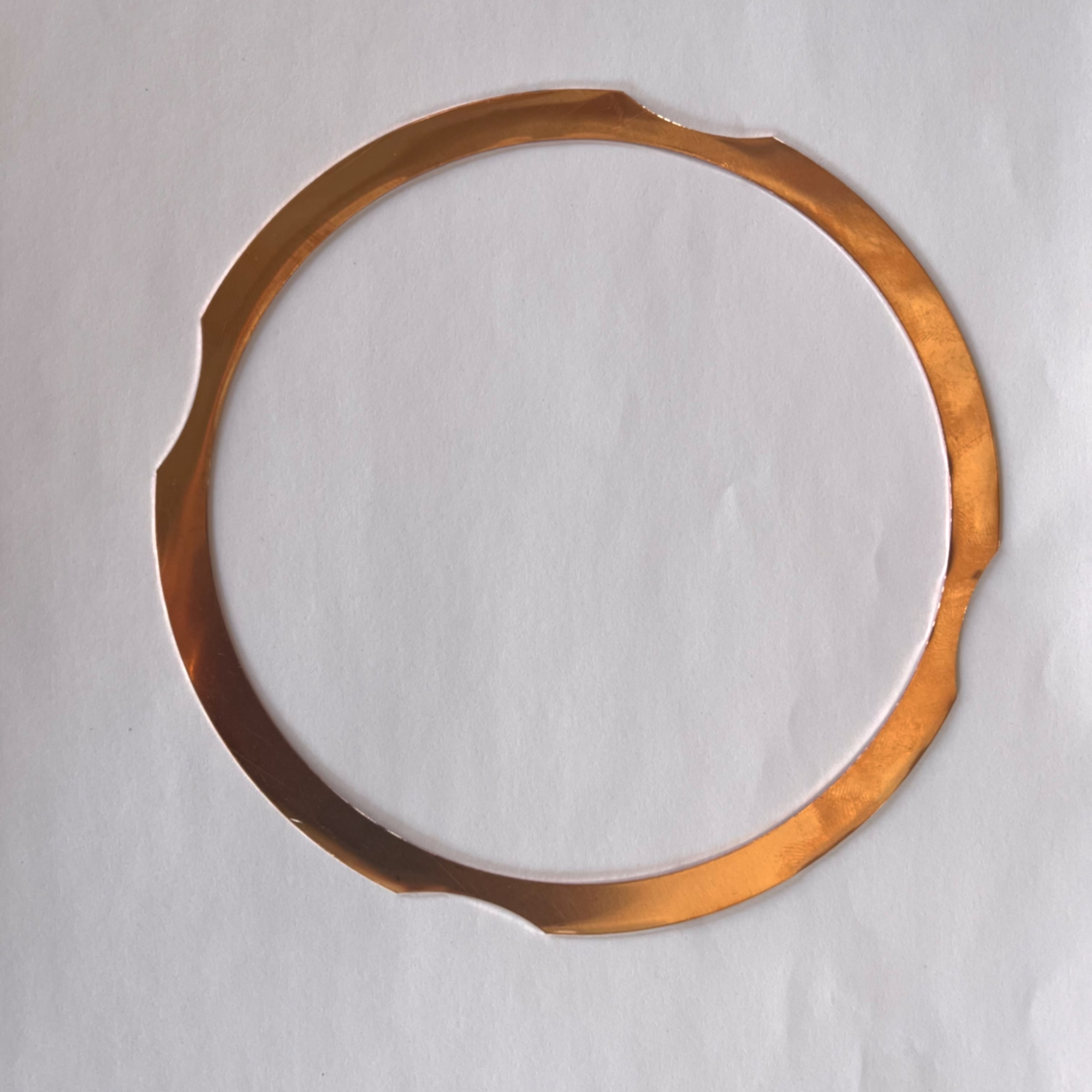 Прокладка під гільзу Д-144 Д37-1002023 (0,5мм) мідь